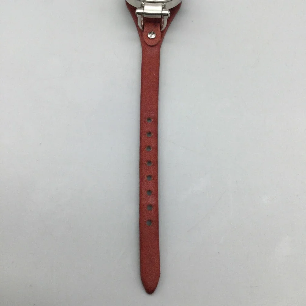 Fossil ES3428 Womens Watch 26mm White MOP Dial Brown Leather New Battery
